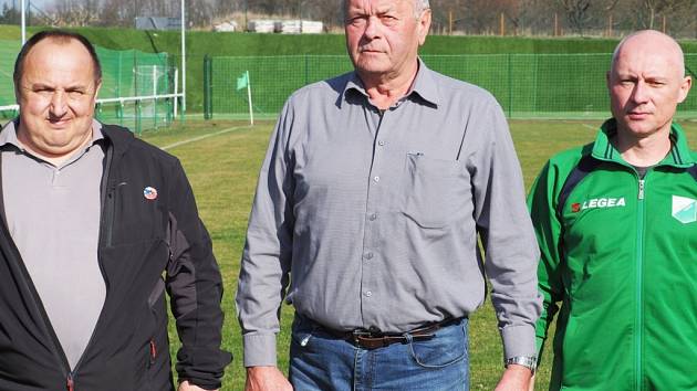 Zdeněk Šulc, Květoslav Kvasnička a Milan Pilař.