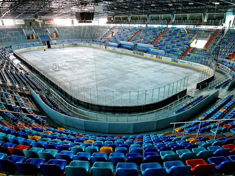 Zimní stadion v Hradci Králové. Ilustrační foto.