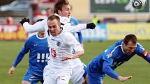 Fotbalová I. Gambrinus liga: FC Hradec Králové - FC Baník Ostrava.