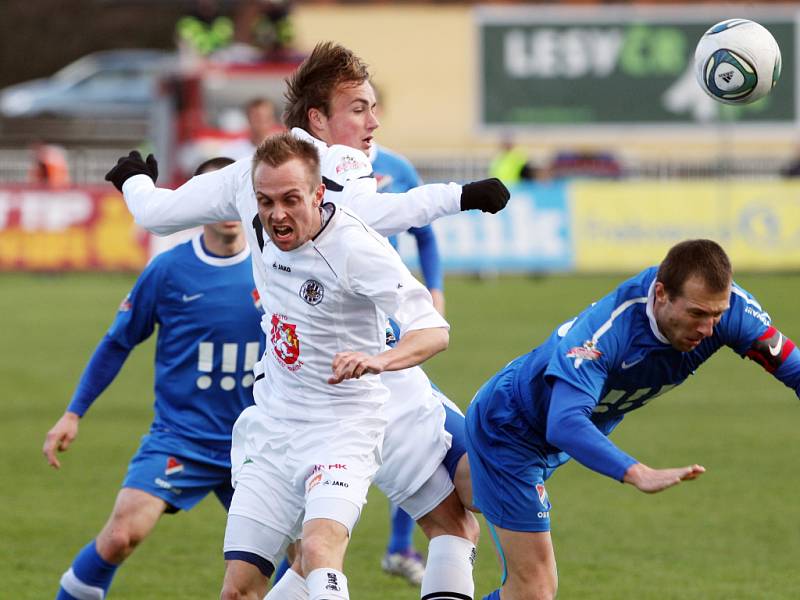 Fotbalová I. Gambrinus liga: FC Hradec Králové - FC Baník Ostrava.