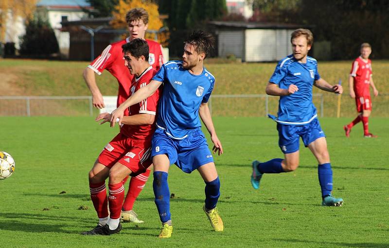 Letohrad (v modrém) - Nový Bydžov 3:3