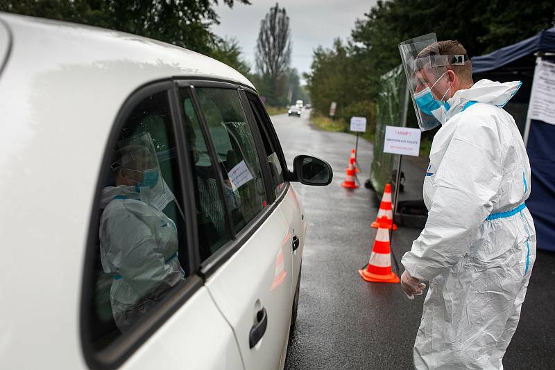 Drivein volby do krajského zastupitelstva v Náchodě