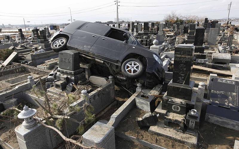 Škody po zemětřesení a tsunami budou Japonci likvidovat několik let. Jejich psychika je na to ale připravená. Foto: ČTK/AP 