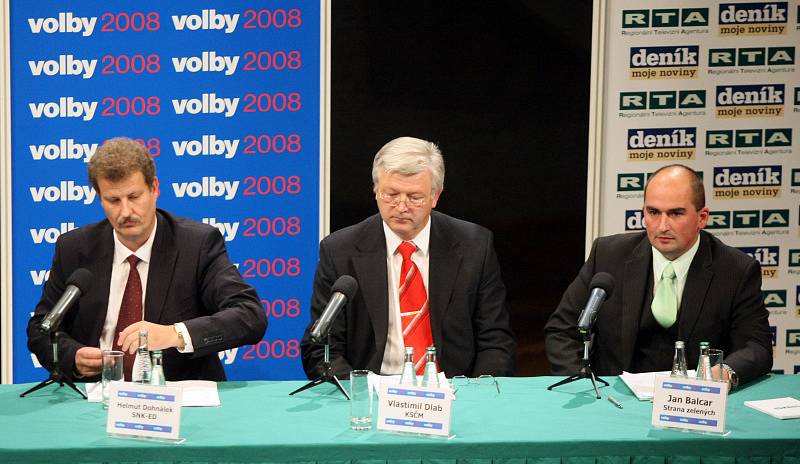 Krajské volby 2008, předvolební diskuse v Hradci Králové