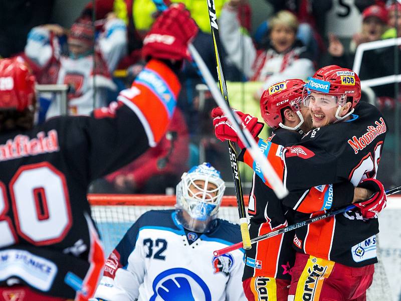 Hokejová extraliga: Mountfield HK - HC Škoda Plzeň.