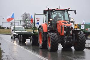 Protesty zemědělců proti politice EU ve čtvrtek 22. února 2024