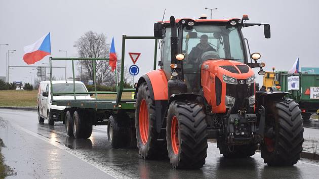 Protesty zemědělců proti politice EU ve čtvrtek 22. února 2024