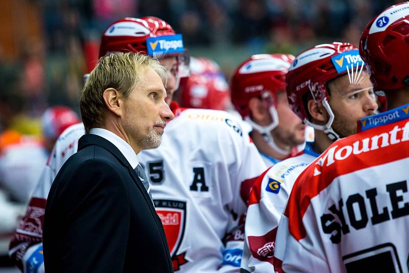 Hokejová extraliga: Mountfield HK - HC Škoda Plzeň.