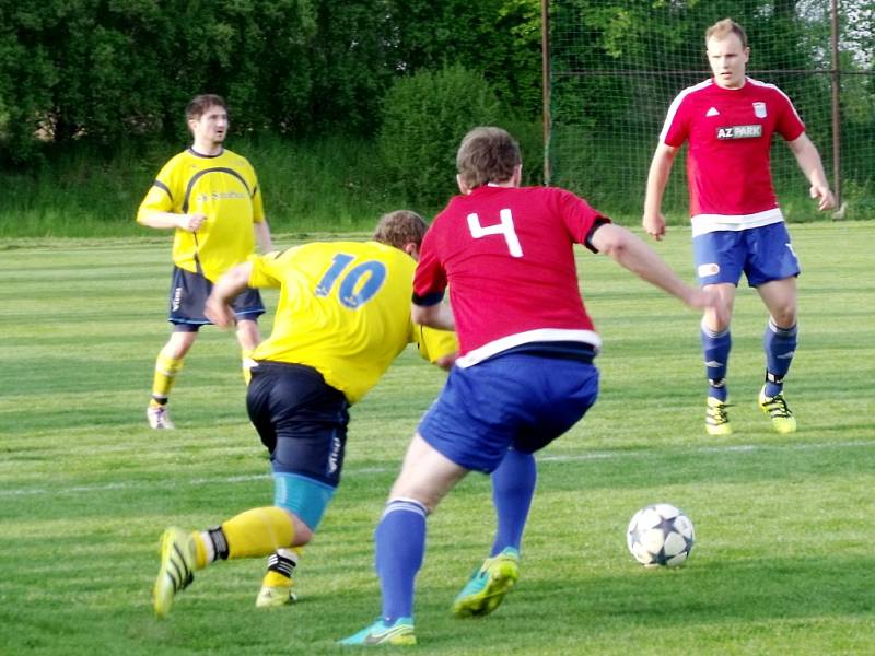 Krajská fotbalová I. B třída: TJ Slavoj Předměřice nad Labem - SK Smiřice.