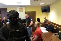 Nezvykle přísná bezpečnostní opatření provázejí jednání Krajského soudu v Hradci Králové s mužem, který je obžalovaný z pěstování a prodeje marihuany.