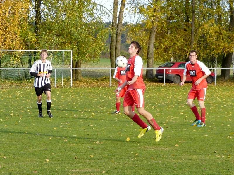 Krajská fotbalová I. A třída: TJ Start ZD Ohnišov - FK Vysoká nad Labem.