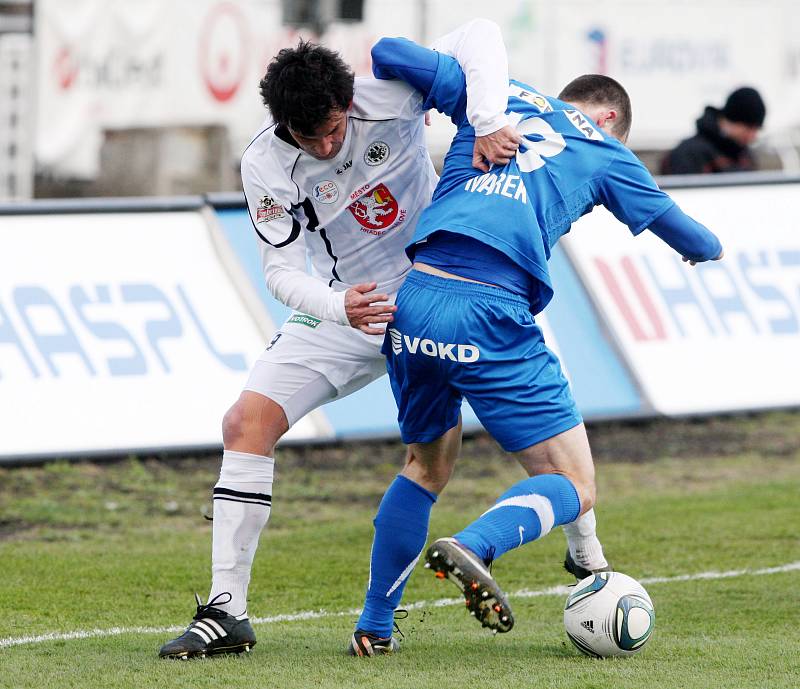 Fotbalová I. Gambrinus liga: FC Hradec Králové - FC Baník Ostrava.