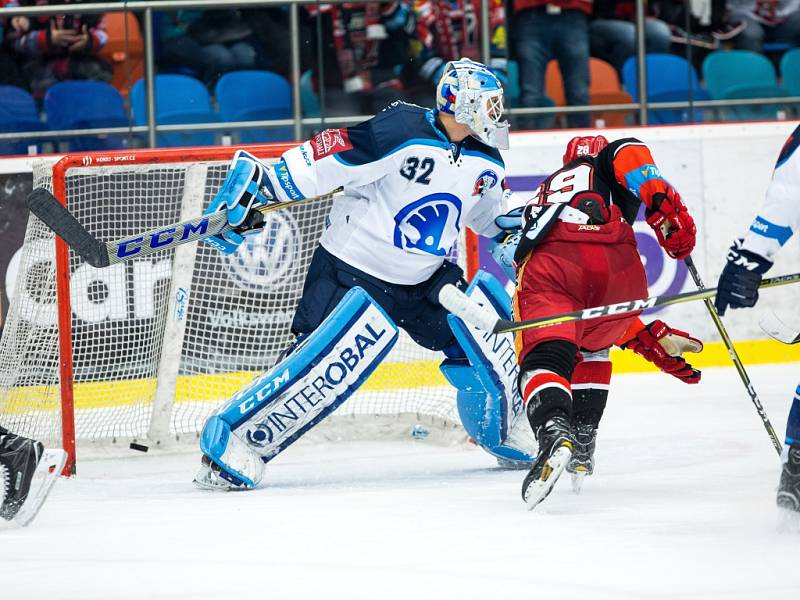 Hokejová extraliga: Mountfield HK - HC Škoda Plzeň.