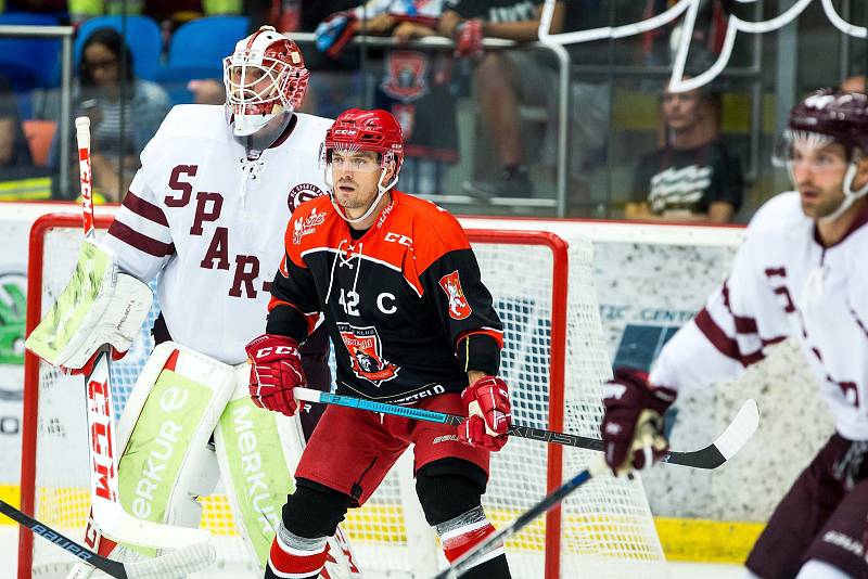 Hokejový Mountfield Cup: Mountfield HK - HC Sparta Praha.