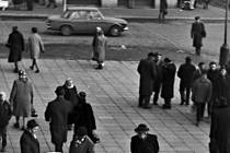 Gottwaldovo náměstí Hradec Králové roku 1966.