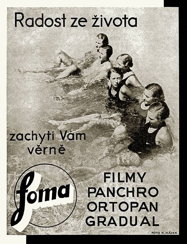 Dobové reklama firmy 1937.