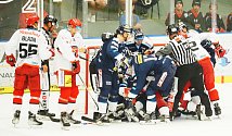 Hradečtí hokejisté nenavázali na první vzájemný zápas a v Liberci padli.