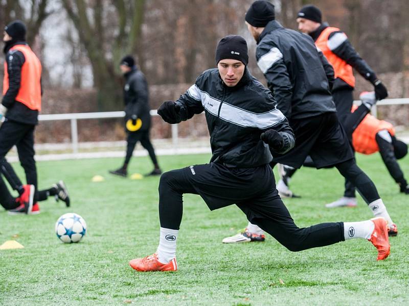 Zimní příprava fotbalistů FC Hradec Králové.