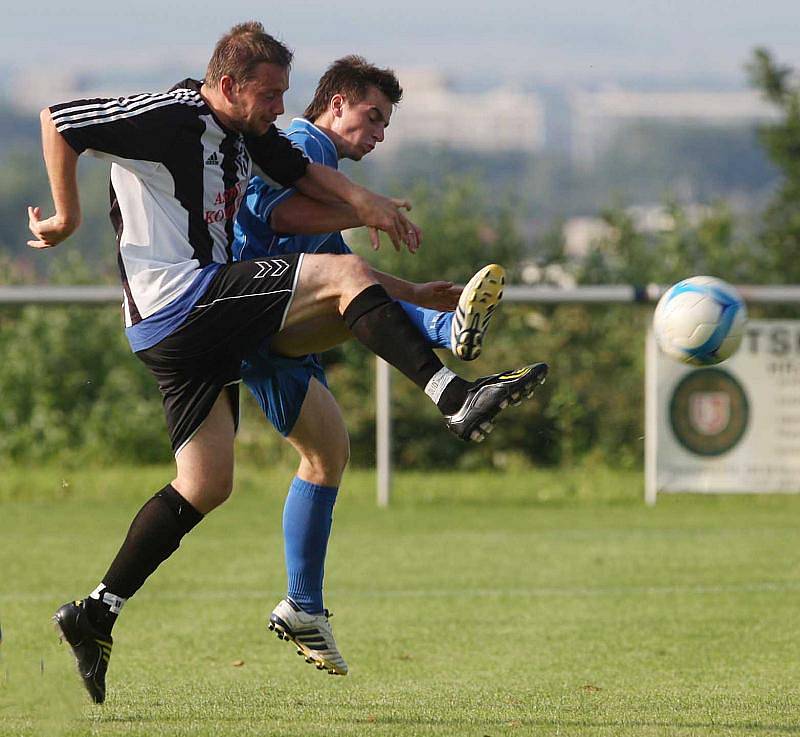 Nový Hradec  - Nový Bydžov B, zápas 14. srpna 2010.