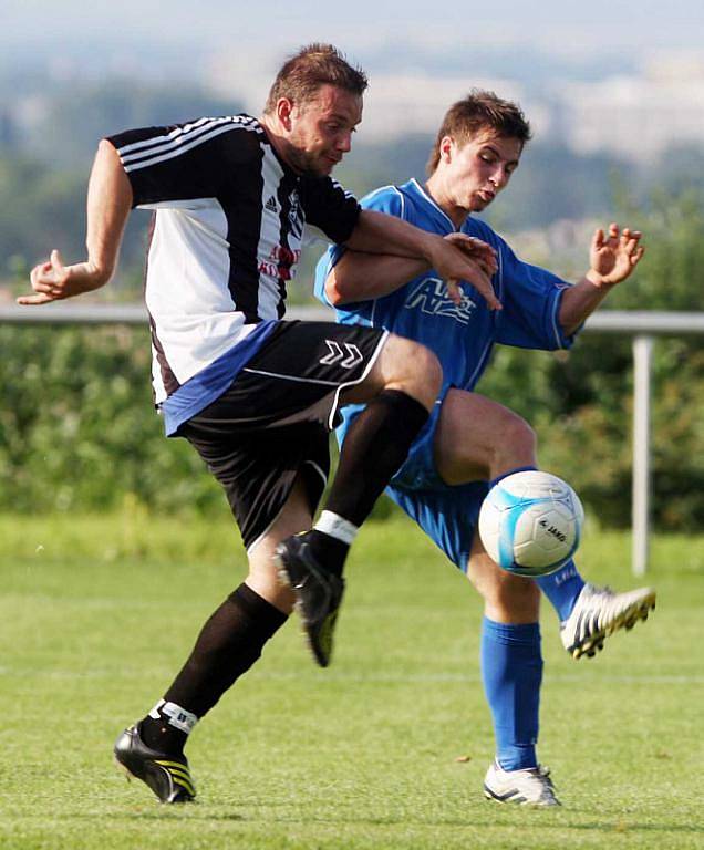 Nový Hradec  - Nový Bydžov B, zápas 14. srpna 2010.