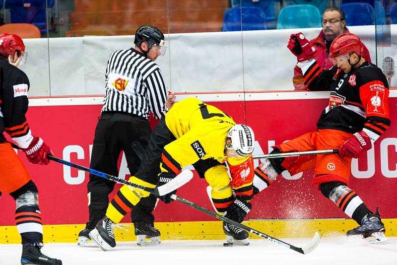 Hokejová Liga mistrů: Mountfield HK - SC Bern.