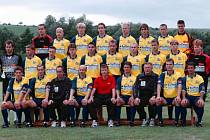 FK Chmel Blšany v roce 1998, kdy hrál I. fotbalovou ligu. I otázku týkající se této fotbalové pohádky naleznete v našem kvízu.