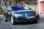 Ve výbavě dálniční policie je nově zařazen vůz Audi, který je vybaven technikou pro monitorováni vozidel.