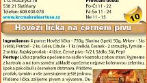 Krčma krále Artuše - Hovězí líčka na černém pivu