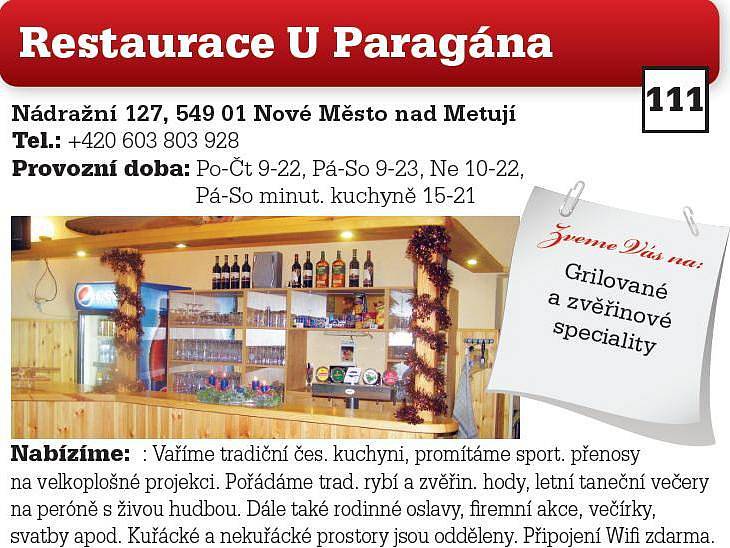 Restaurace U Paragána