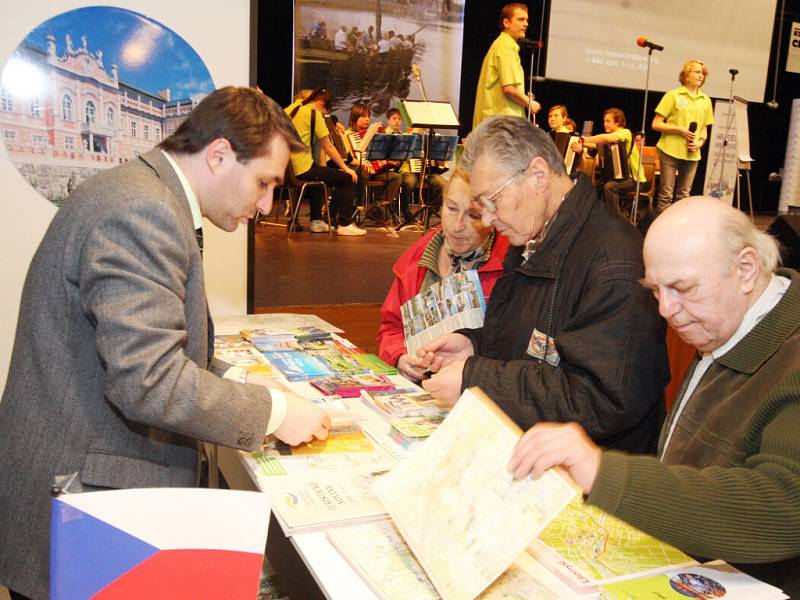 Veletrh cestovního ruchu Infotour a Cykloturistika v královéhradeckém Kongresovém centru Aldis.