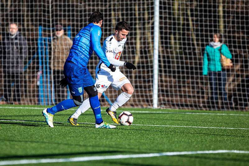 Zimní příprava fotbalistů: FC Hradec Králové - Loko Vltavín.