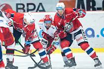 Hokejová extraliga: Mountfield HK - HC Dynamo Pardubice.