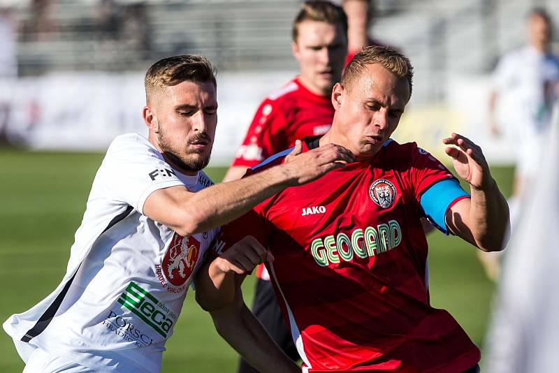 Fotbalová FORTUNA:NÁRODNÍ LIGA: FC Hradec Králové - MFK Chrudim.