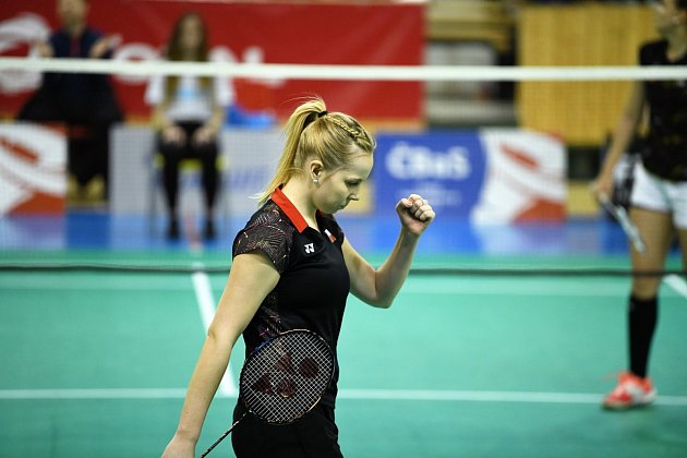 Hradecká badmintonistka Alžběta Bášová