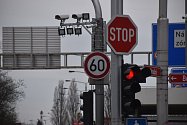 Součástí Inteligentního dopravního systému v Hradci Králové jsou také radary a kamery.