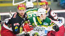 Hokejová extraliga: Mountfield HK - HC Energie Karlovy Vary.