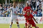 Fotbalová I. Gambrinus liga: FC Hradec Králové - FC Zbrojovka Brno.