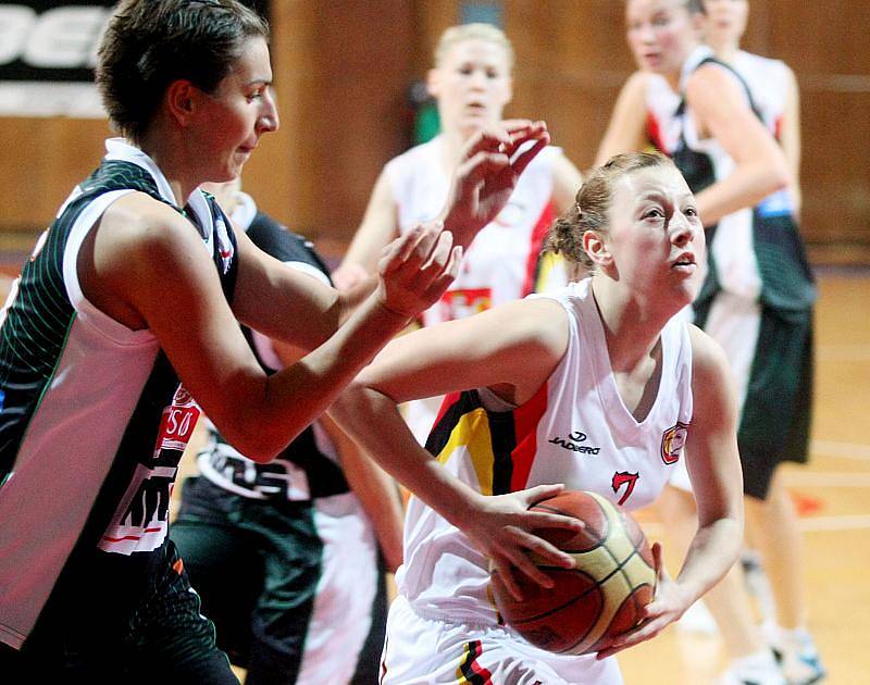 14. kolo ženské basketbalové ligy: Hradecké Lvice x Frisco Sika Brno.