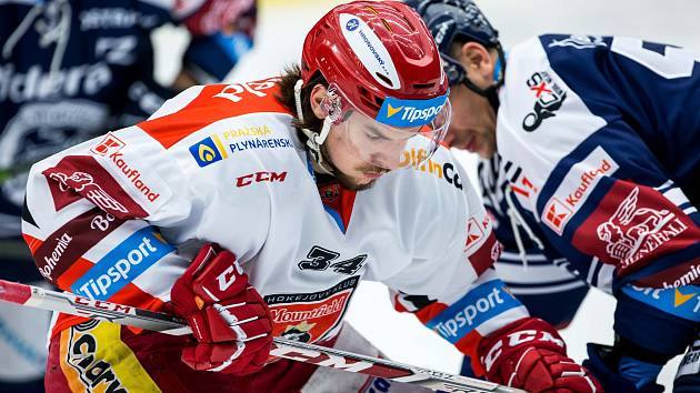 Hokejová extraliga: Mountfield HK - HC Vítkovice Ridera.