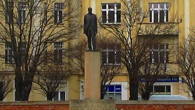Socha Tomáše Garrigue Masaryka v Hradci Králové