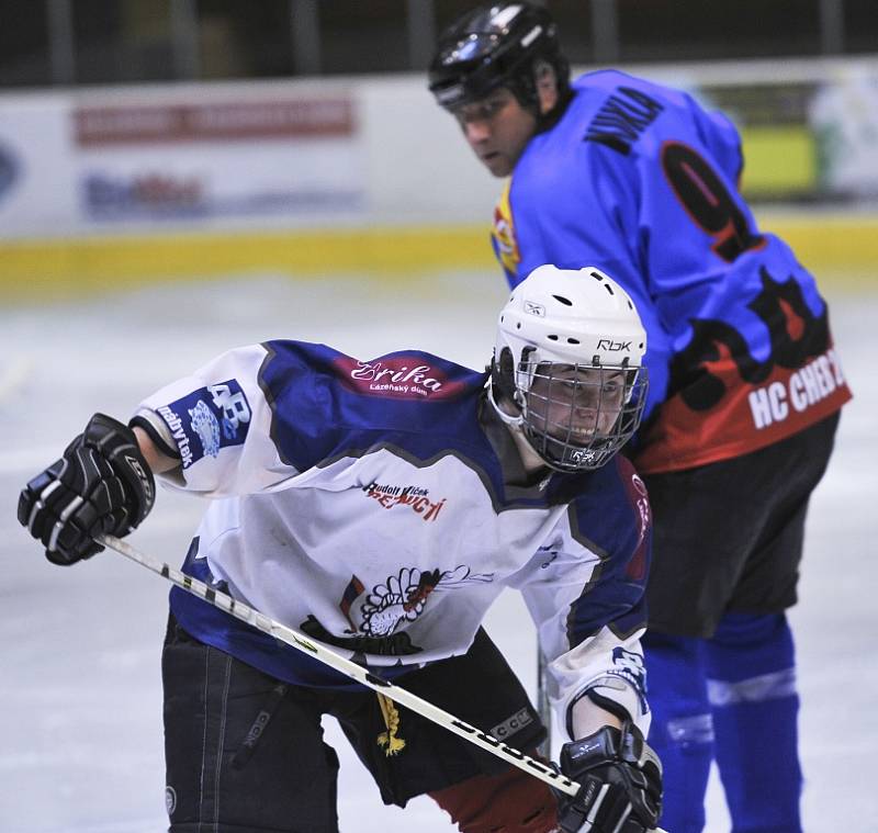 Hokejové utkání HC Cheb 2001-HC Stadion Cheb