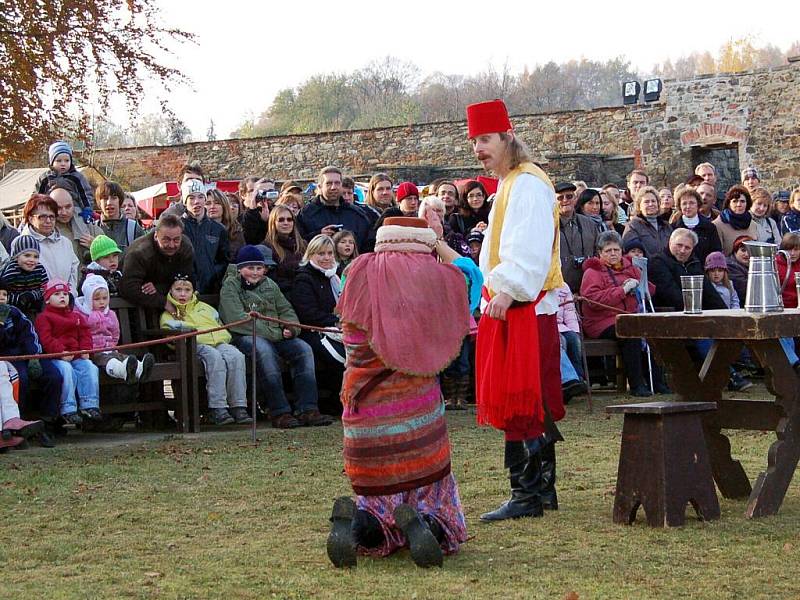 Zavírání Chebského hradu. 