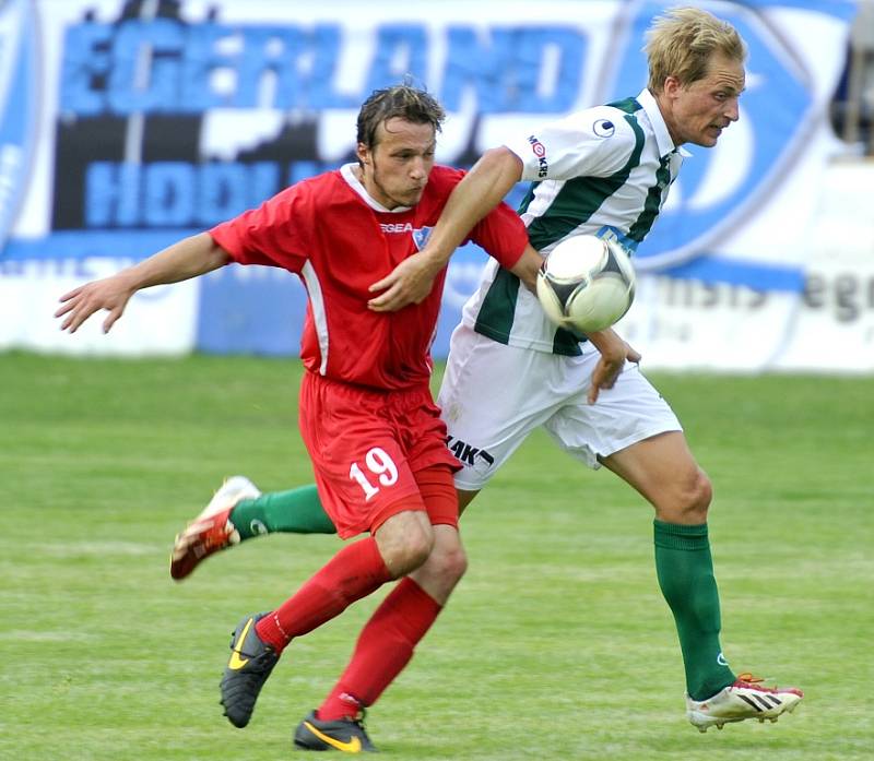 Hvězda Cheb nestačila v pohárovém střetnutí na třetiligový tým Bohemians Praha