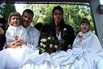 Netradiční svatba v Chebu