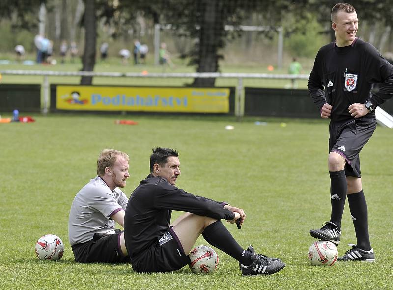 Jedenáctiletí fotbalisté bojovali ve Fr. Lázních