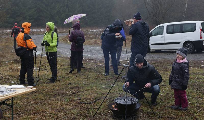 Novoroční výšlap na Podhorní vrch.