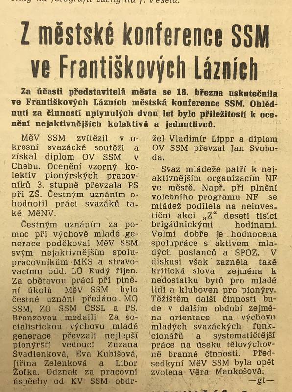 Tyto texty si čtenáři mohli přečíst v 13. čísle Hraničáře, který vyšel 29. března 1989.