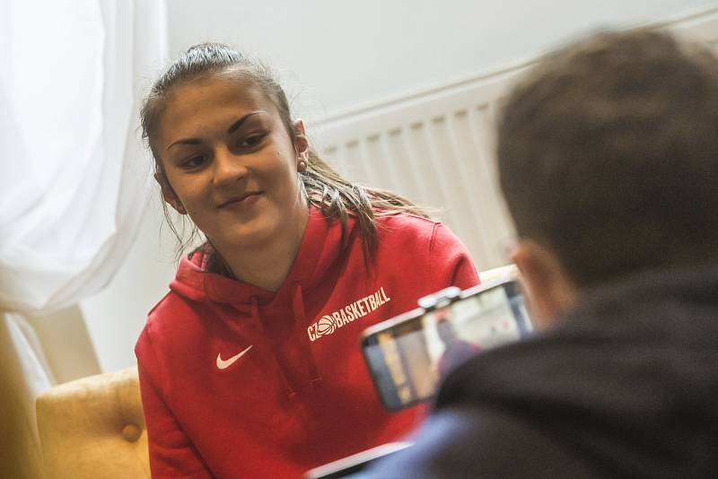 Kemp českých basketbalistek v Mariánských Lázních