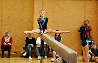 Na gymnastické soutěži Chebská bradla, která se konala v tělocvičně 1. ZŠ v Chebu, se dařilo zástupcům Lokomotivy Cheb.