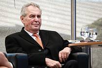 Prezident Miloš Zeman.